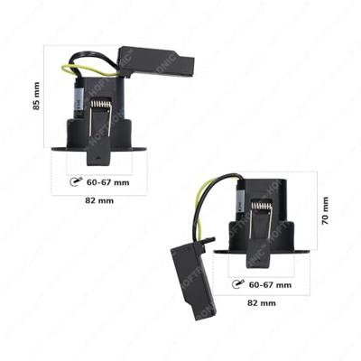 Set van 3 Malta LED inbouwspots - 5 Watt 400 lumen - 2700K warm wit - Dimbaar - Rond - Kantelbaar - IP44 waterdicht - Zwart - Incl. Quick Connector box Set van 3 Malta LED inbouwspots - 5 Watt 400 lumen - 2700K warm wit - Dimbaar - Rond - Kantelbaar - IP44 waterdicht - Zwart - Incl. Quick Connector box