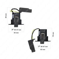 Set van 3 Malta LED inbouwspots - 5 Watt 400 lumen - 2700K warm wit - Dimbaar - Rond - Kantelbaar - IP44 waterdicht - Zwart - Incl. Quick Connector box - thumbnail