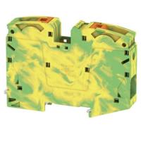 Weidmüller 2551520000 Aardingsklem 16 mm Push-In-klem Groen, Geel 10 stuk(s) - thumbnail