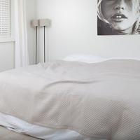 Town & Country Sprei Aspen Zand-Lits-Jumeaux (260 x 260 cm) - thumbnail