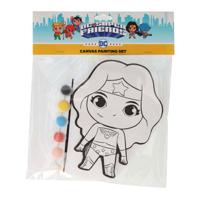 Wins Holland Canvas schilderen dc comics - wonder woman - incl penseel en 6 kleuren verf - thumbnail