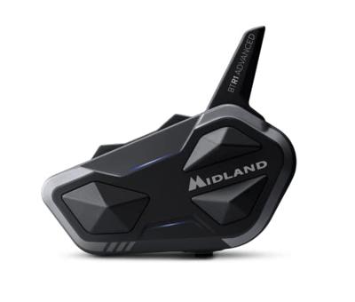 Midland C1529 BTR1 Advanced Bluetooth Kommunikation Portofoonset voor motorrijders Geschikt voor (helm) Integraalhelm, Jethelm, Systeemhelm Midland C1529 BTR1 Advanced Bluetooth Kommunikation Portofoonset voor motorrijders Geschikt voor (helm) Integraalhelm, Jethelm, Systeemhelm