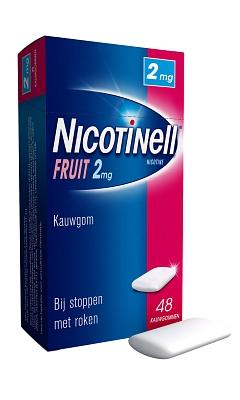 Nicotinell Kauwgom fruit 2 mg (48 st)