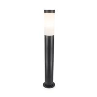 Dally LED Sokkellamp Zwart M - E27 fitting - IP44 Waterdicht - 80 cm - tuinverlichting - padverlichting - Staande buitenlamp - thumbnail