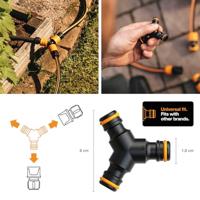 Fiskars Slangkoppeling | 3-weg 1027070 - thumbnail