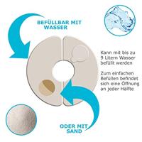 Partytent verzwaringsset van 4 stuks, kleur wit - thumbnail