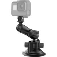 Ram Twist-Lock Suction Cup Mount with Action Camera Adapter - Medium - thumbnail