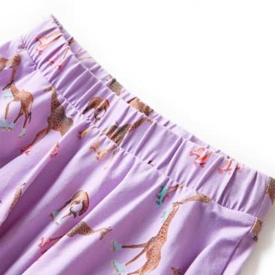 Kinderrokje girafprint 104 lila Kinderrokje girafprint 104 lila