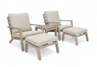 Azzurro bistro set champagne Tierra Outdoor - Tierra outdoor - thumbnail