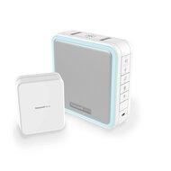 Honeywell Draadloze draagbare deurbel met zender aan bestaande deurbel - Wit Honeywell Draadloze draagbare deurbel met zender aan bestaande deurbel - Wit