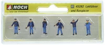 NOCH 45282 TT Machinist / rangeerders figuren Geverfd, Staand
