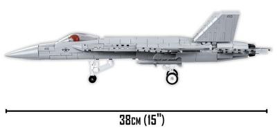 Cobi Bouwset Vliegtuig Super Fornet Zilver 555-delig (5804)