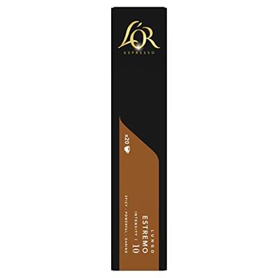 Koffiecups l'or espresso lungo estremo 20st | 10 stuks