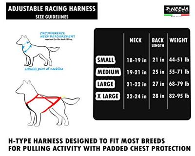 Neewa - dog racing harnass - size l - thumbnail
