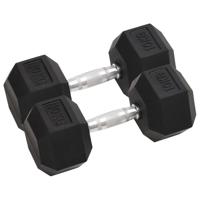 VidaXL Halters 2 st 20 kg totaal gietijzer - thumbnail