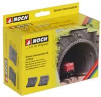 NOCH 58031 H0 Tunnel-binnenwand Hardschuim model, Gebogen - thumbnail