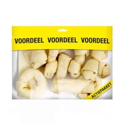 Voskes blanke kauwkluiven mix 420g Voskes blanke kauwkluiven mix 420g