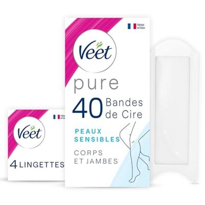 veet Veet Ontharingsstrips Benen & Lichaam - Hypoallergene Minima - 40 stuks - thumbnail