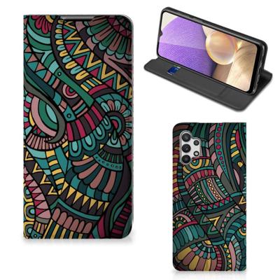 Samsung Galaxy A32 5G | Hoesje met Magneet | Aztec