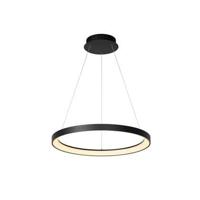 Lucide VIDAL - Hanglamp - Ø 58 cm - LED Dimb. - 1x48W 2700K - Zwart - thumbnail
