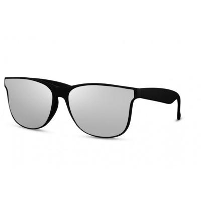 CWI zonnebril rechthoekig volledig omrand cat. 3 zwart/grijs CWI zonnebril rechthoekig volledig omrand cat. 3 zwart/grijs