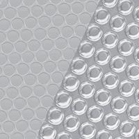 VidaXL Zwembadhoes 417 cm pe zilverkleurig - thumbnail