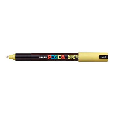 Uni Posca marker pc-1mr geel - extra fine 0,7mm