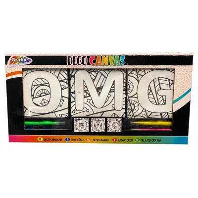 Grafix kleurset OMG junior waskrijt/canvas Grafix kleurset OMG junior waskrijt/canvas