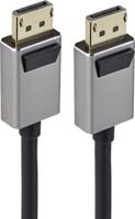 SpeaKa Professional SP-9510448 DisplayPort-kabel DisplayPort Aansluitkabel DisplayPort-stekker, DisplayPort-stekker 1.00 m Zwart 8K UHD - thumbnail