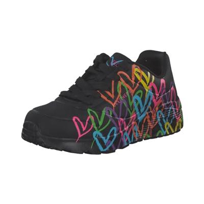 Skechers Uno Lite Spread The Love 314064L/BKMT Zwart-31 maat 31
