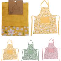 Home & Styling Keukenschort bloemen 84x60cm - thumbnail