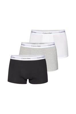 Calvin Klein onderbroeken 3-Pack Trunks heren - Calvin klein ondergoed heren - Modern Cotton heren boxershorts - Katoenen heren ondergoed - XL - Wit
