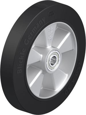 Blickle ALEV 250/20K Wiel met hoog draagvermogen Wieldiameter: 250 mm Draagvermogen (max.): 650 kg 1 stuk(s) Blickle ALEV 250/20K Wiel met hoog draagvermogen Wieldiameter: 250 mm Draagvermogen (max.): 650 kg 1 stuk(s)