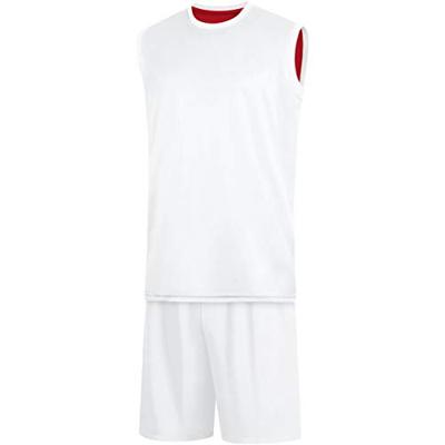 JAKO 4151 Reversible Shirt Change 2.0 - Sportrood/Wit - M