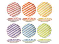 Cookinglife Dinerborden Summer Vibes ø 26.5 cm - 6 stuks - thumbnail