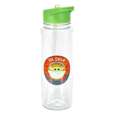Paladone drinkfles The Mandalorian 650 ml transparant/groen Paladone drinkfles The Mandalorian 650 ml transparant/groen