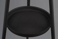 Trio Staande vloerlampColette zwart met taupe kap - R41561032 - thumbnail