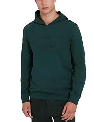 Guess Beau Fleece Hoodie Heren Groen - Maat S - Kleur: Groen | Soccerfanshop