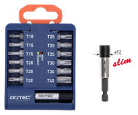 Rotec Bit-set | BASIC | Incl. bithouder 'SLIM' | Bits TX | 13-delig - 825.0111 - thumbnail
