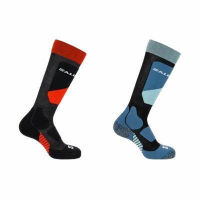 Sokken Salomon LC2453600 Rood 35-38 2 paar