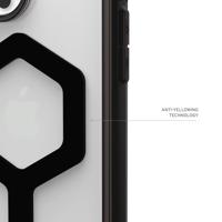 Urban Armor Gear Plyo Backcover Apple iPhone 16 Pro Zwart, Transparant Inductieve lading, MagSafe compatible, Stootbestendig - thumbnail