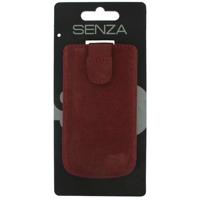 Senza Suede Slide Case Rusty Red Size M - thumbnail