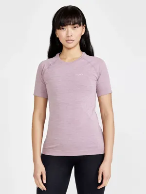 Thermoshirt dames korte mouw - Core dry - Warm ondershirt - Baselayer shirt