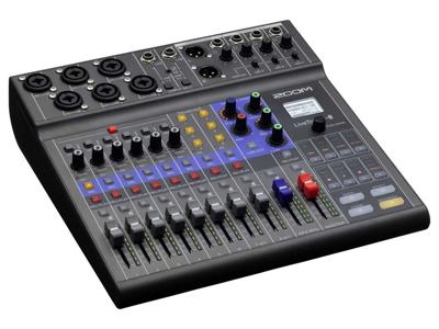 Zoom LiveTrak L-8 Digital Mixer for Podcast