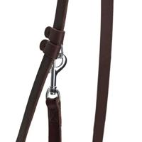 HUNTER Hondenriem Aalborg, donkerbruin, Maat: 20/250 - thumbnail