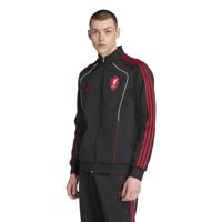 adidas Liverpool Urban Purist Trainingsjack Zwart Rood Wit - thumbnail