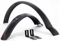 Hebie Spatbordset taipan mtb 20 inch 50 mm zwart - thumbnail