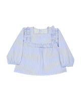 Blouse - Blauw - thumbnail