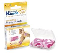 Sea Band Kind Anti-misselijkheid Armband Roze 2 Stuks - thumbnail