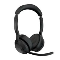 Jabra 25599-999-889 hoofdtelefoon/headset Bedraad en draadloos Hoofdband Kantoor/callcenter Bluetooth Oplaadhouder Zwart - thumbnail